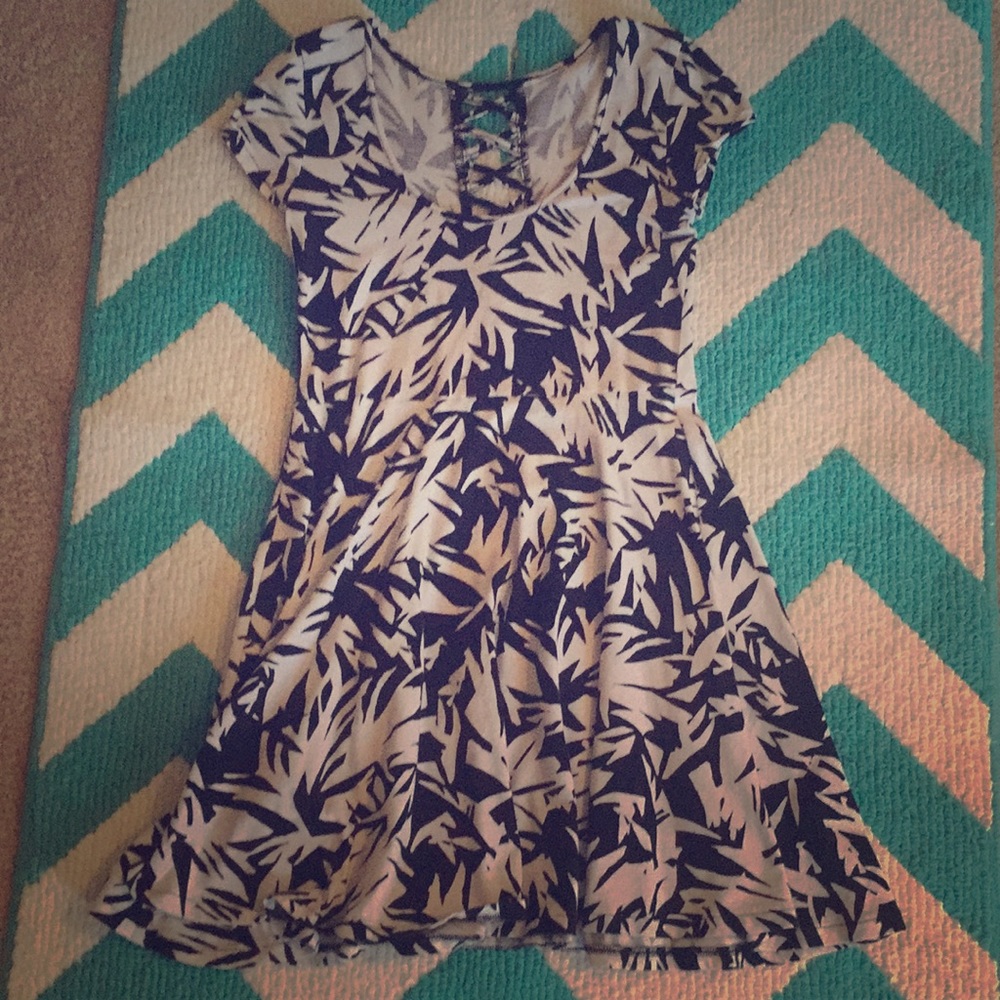 Cute black and white dress